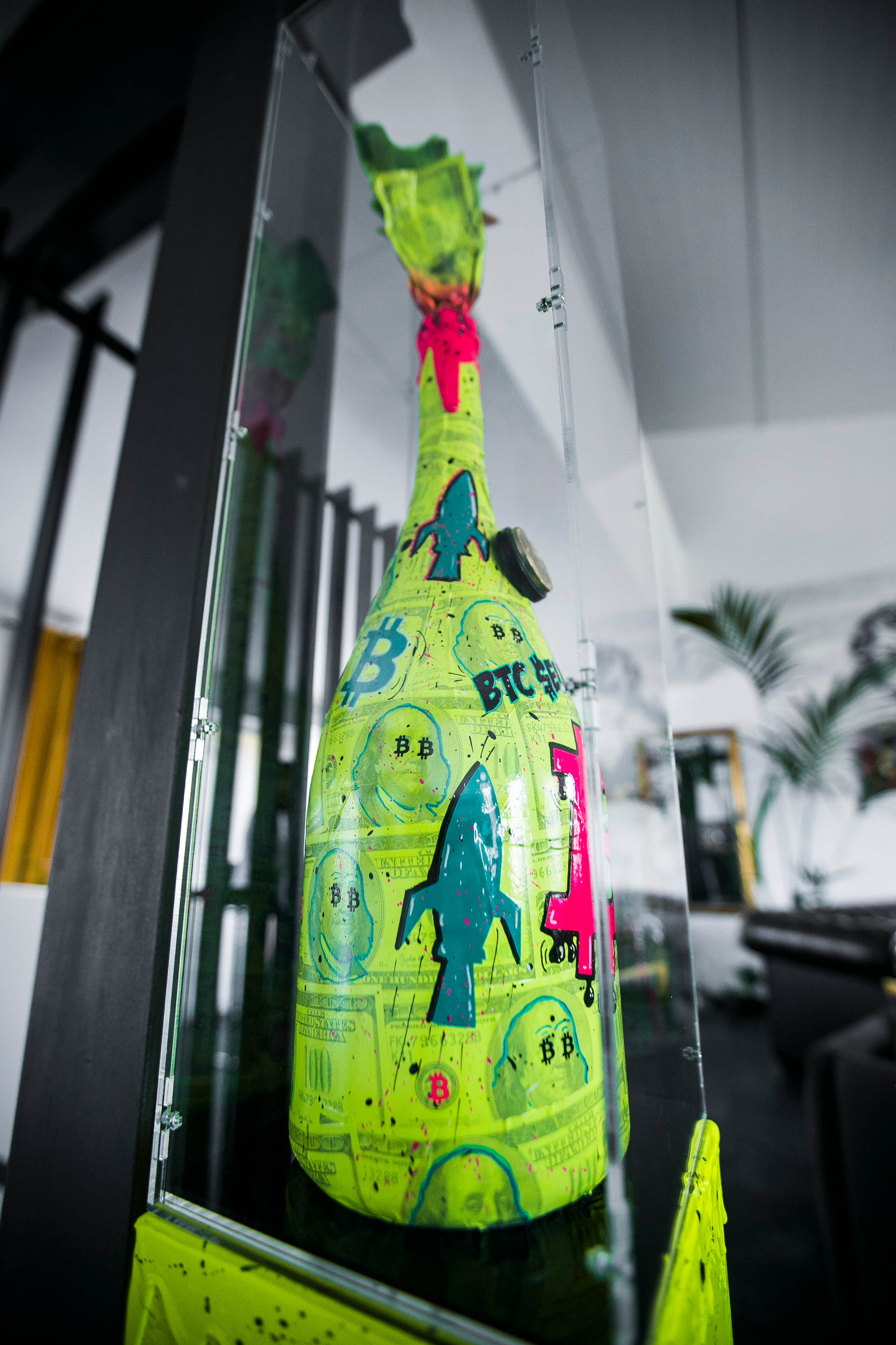XXL Bitcoin-Bottle "Selfmade"