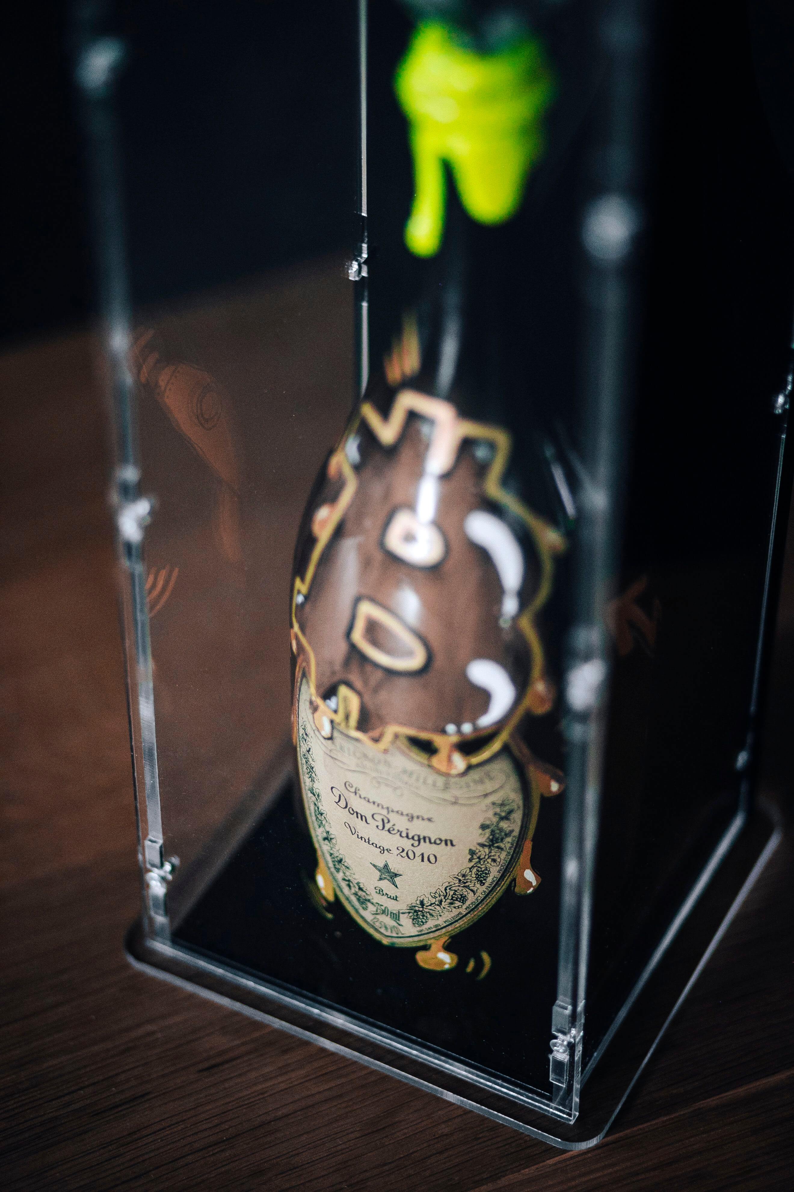 Bitcoin Bottle "to the moon"