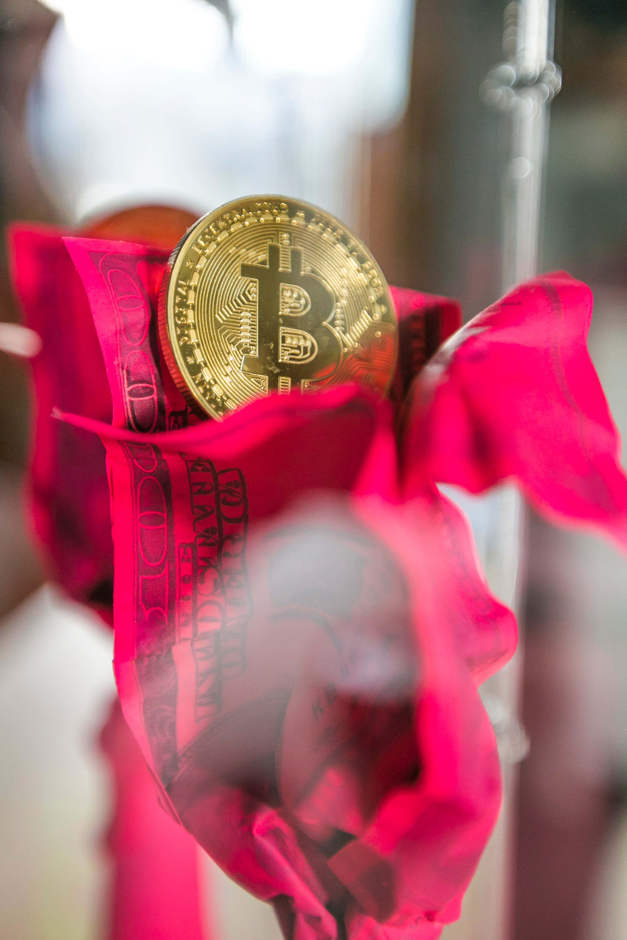 Bitcoin Bottle "B T C-Selfmade"