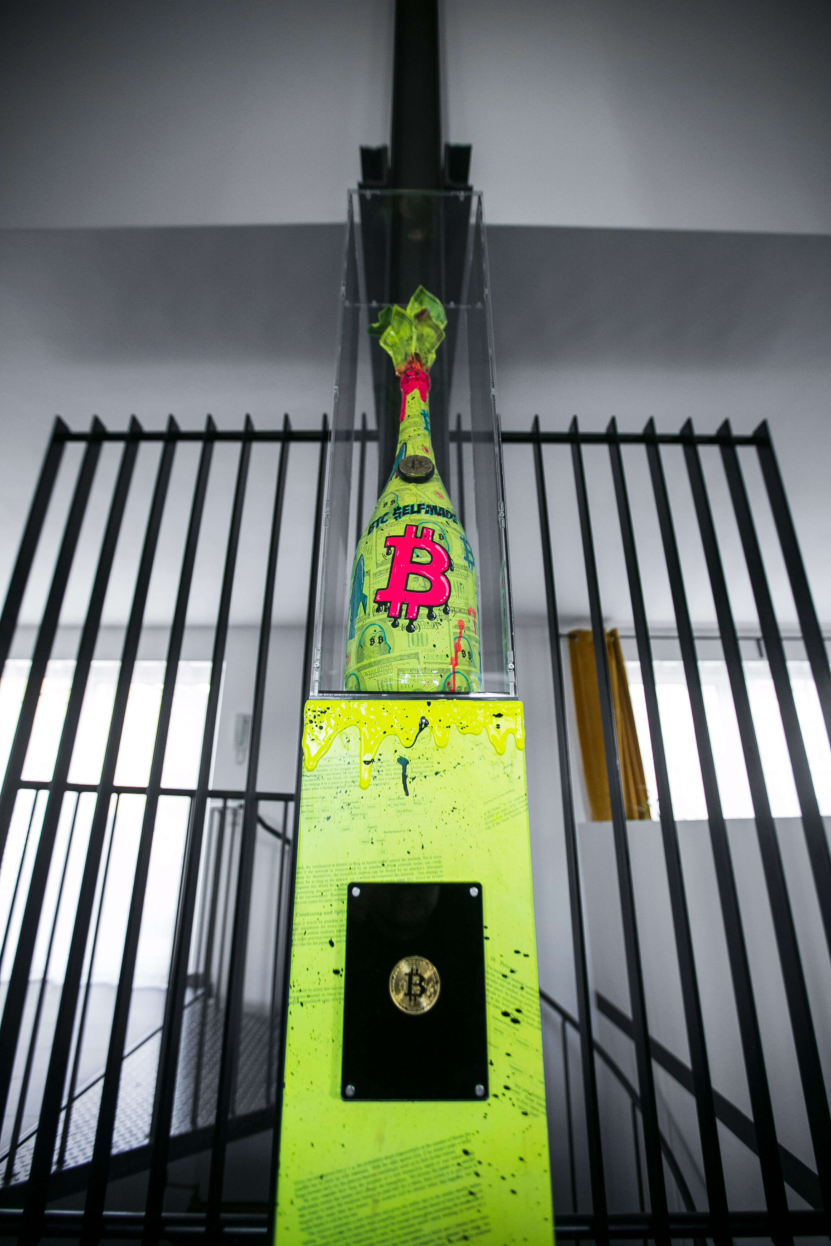 XXL Bitcoin-Bottle "Selfmade"