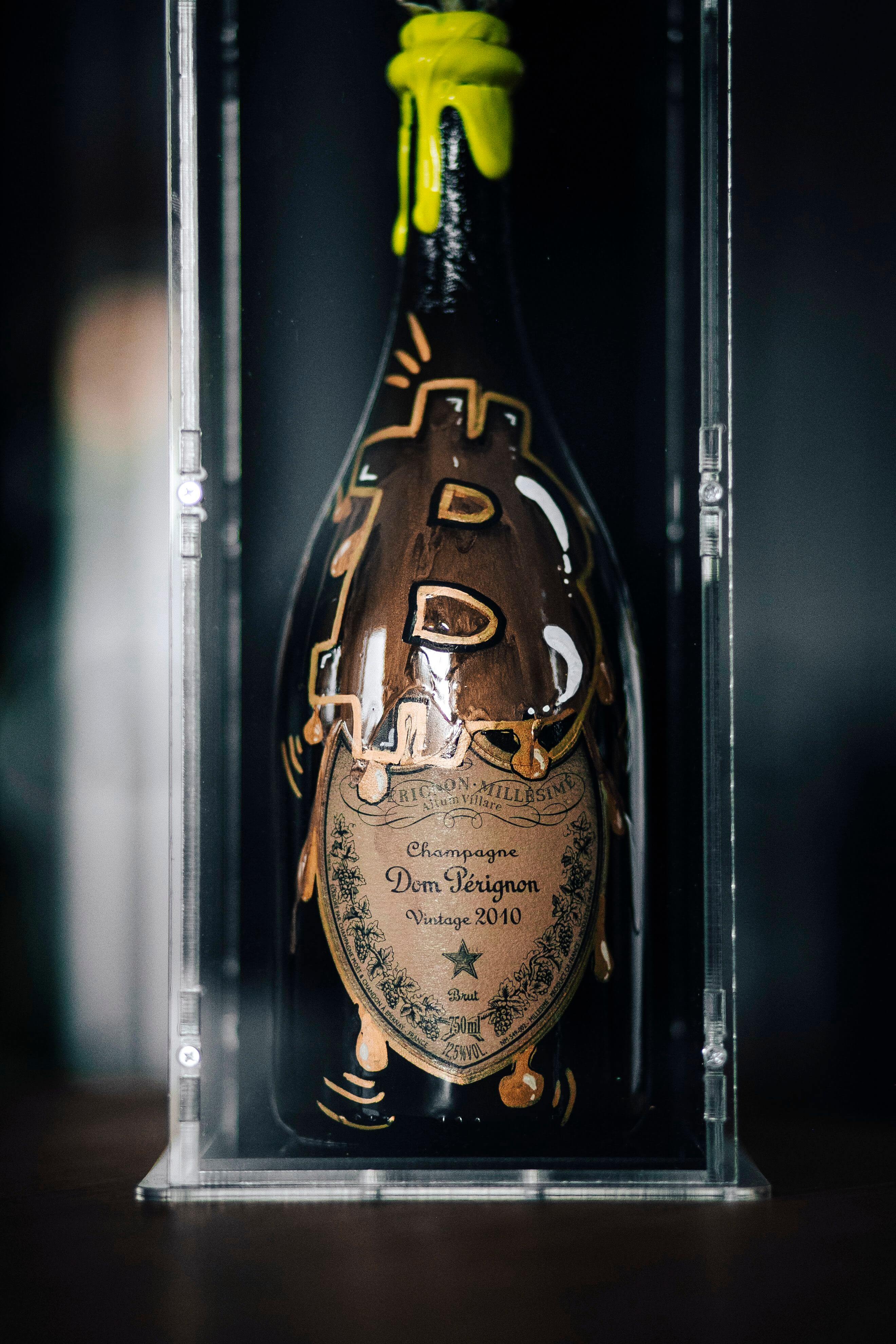 Bitcoin Bottle "to the moon"
