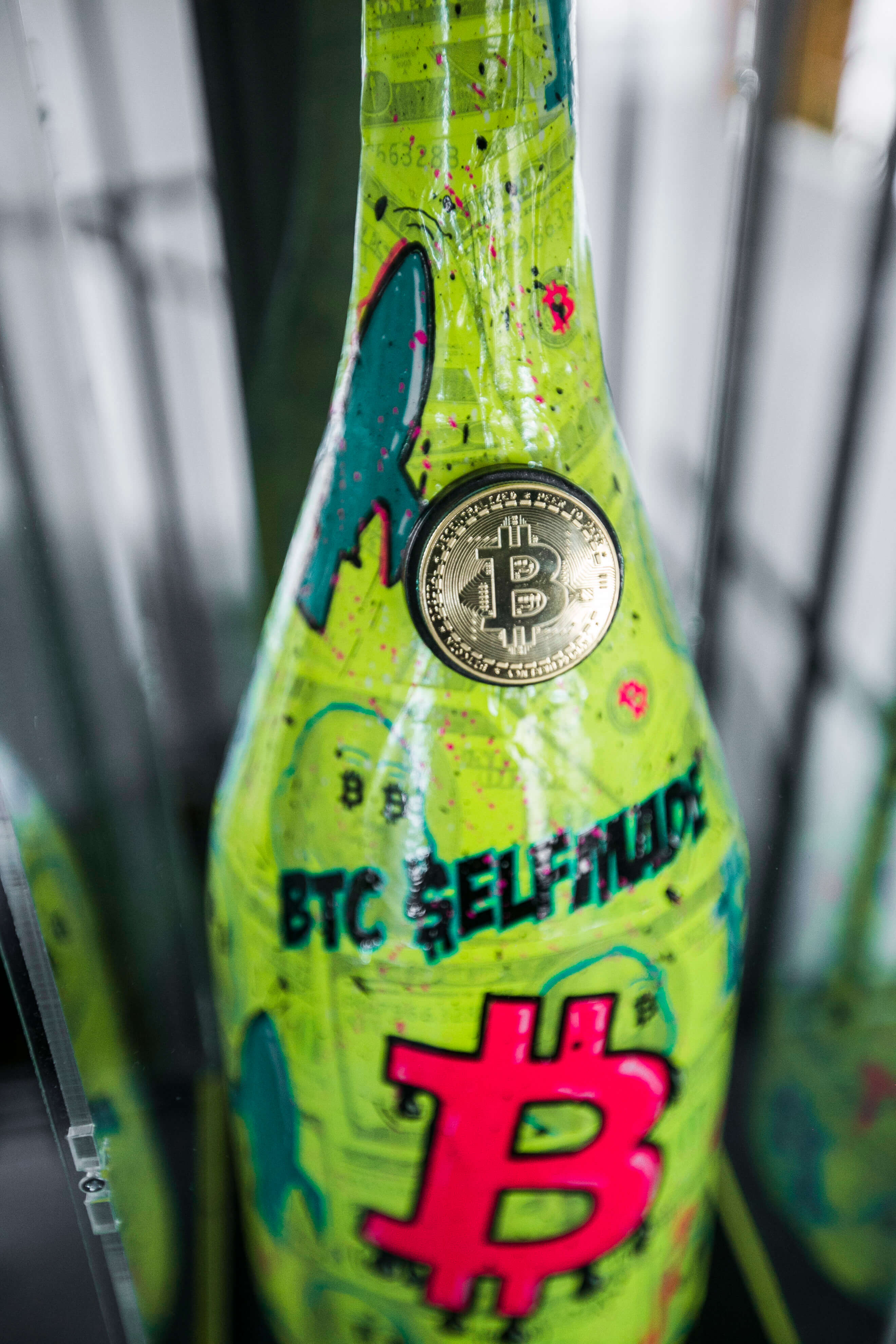 XXL Bitcoin-Bottle "Selfmade"