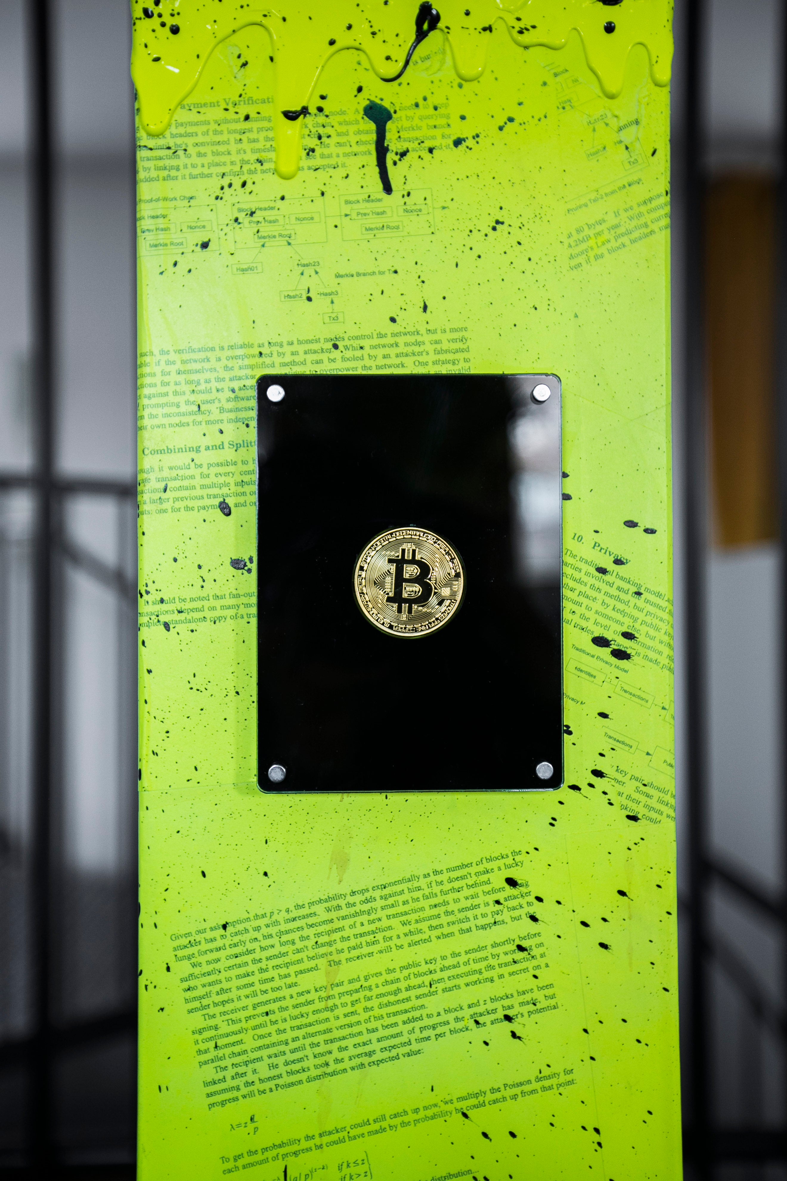 XXL Bitcoin-Bottle "Selfmade"